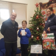 Plymouth christmas card winner