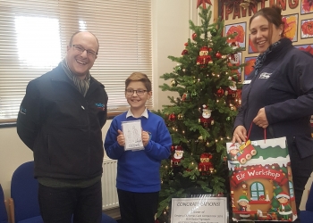 Plymouth christmas card winner