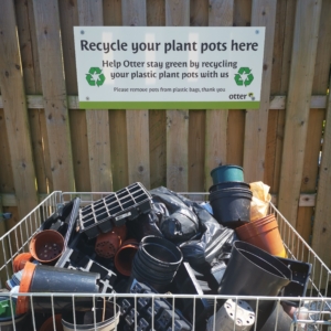 Pot recycling crates - Sq