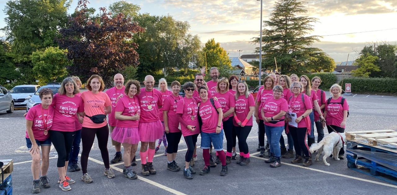 The Hospiscare Twilight with a Twist walkers