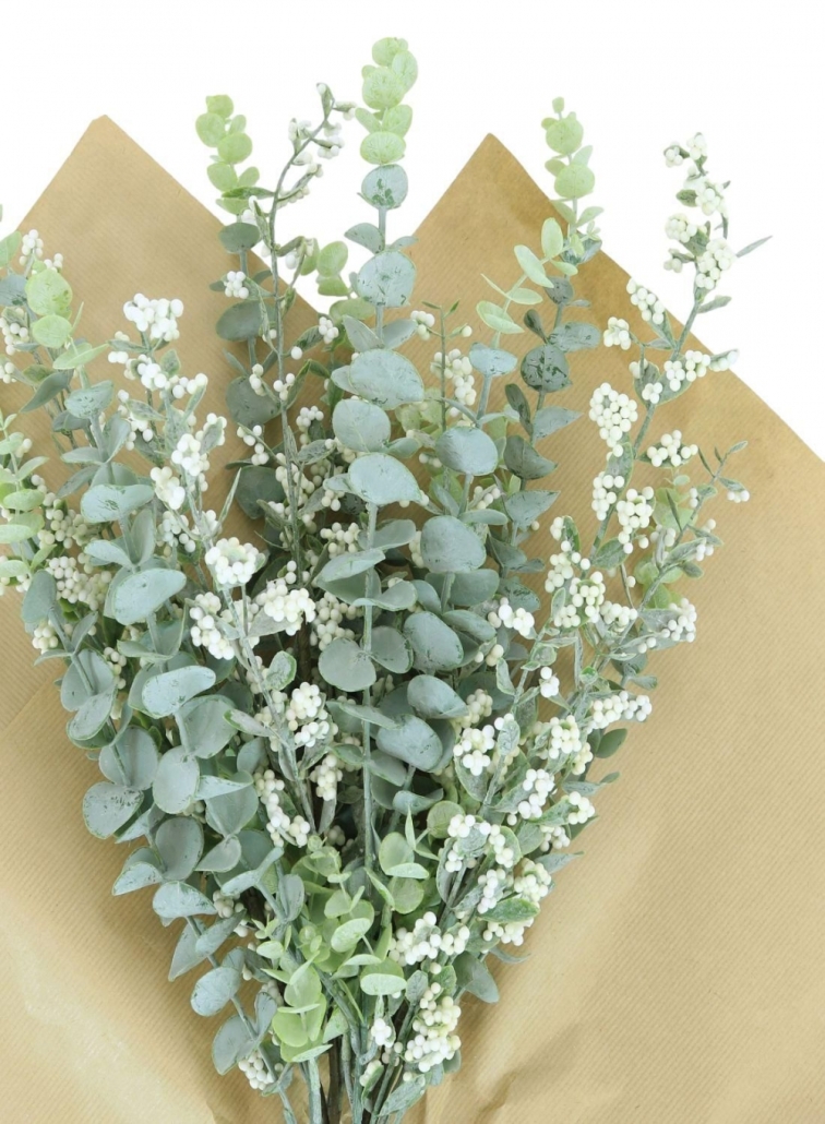 Bubble Berry Bouquet in Brown Paper