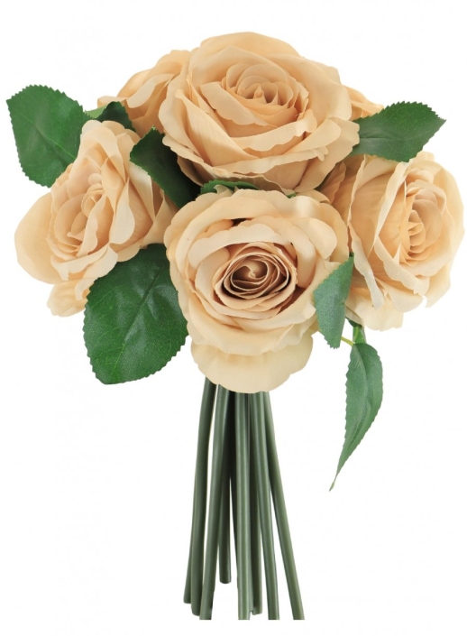 Large Tea Rose Hand Tied