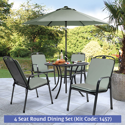 Kettler Siena Round Dining Set