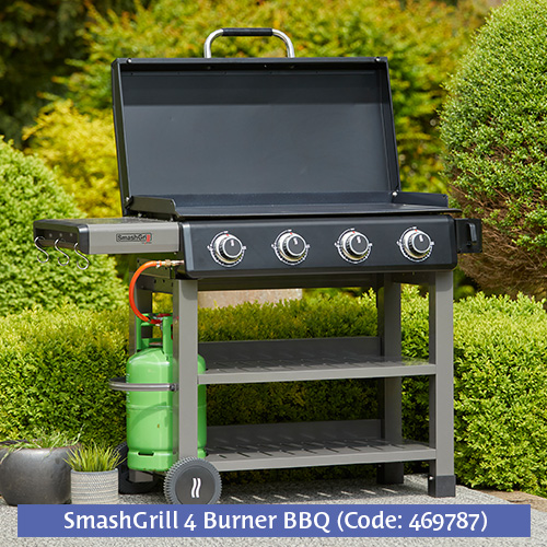 SmashGrill4 Burner BBQ