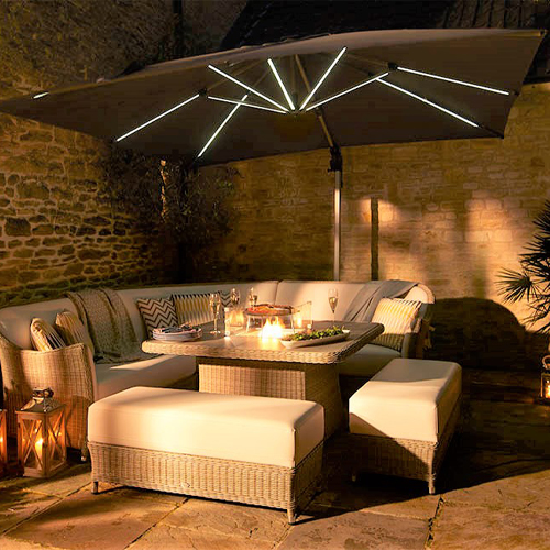 Intro - Parasol Over Table