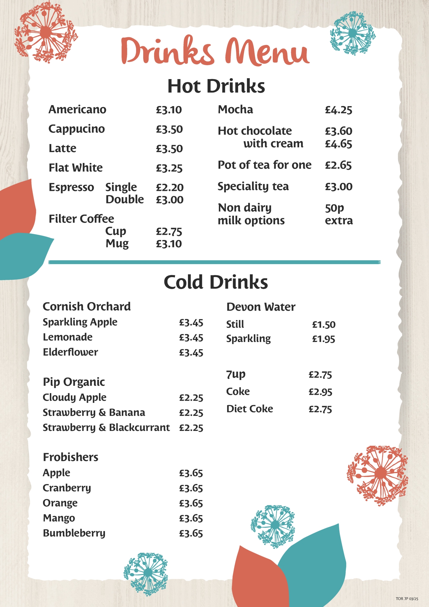 OGC_Restaurant_Drinks Menu 2025 TOR JP