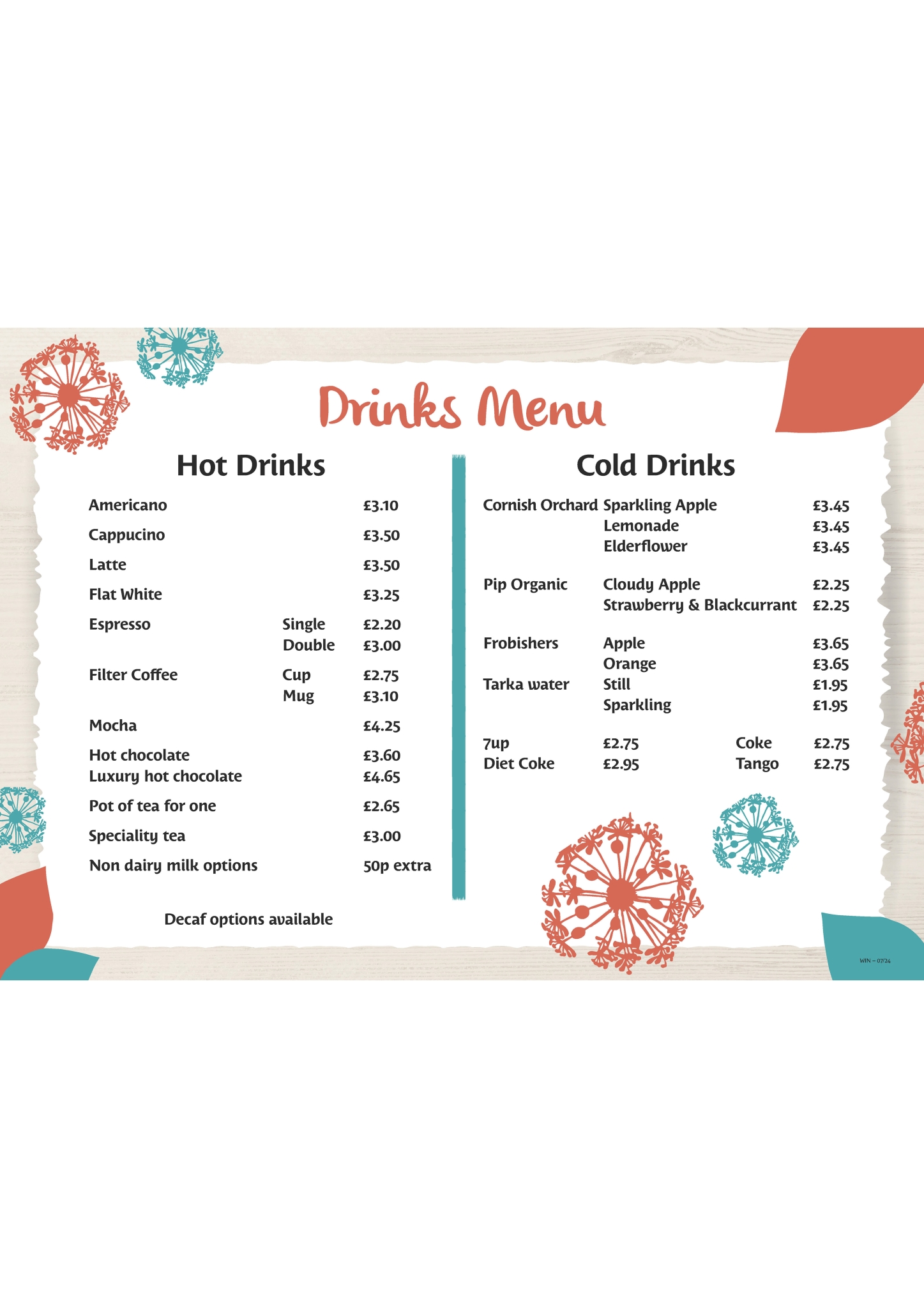 OGC_Restaurant_Drinks Menu 2025 WIN V2
