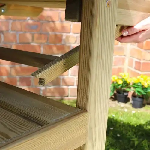Pizza Oven Table Close Up