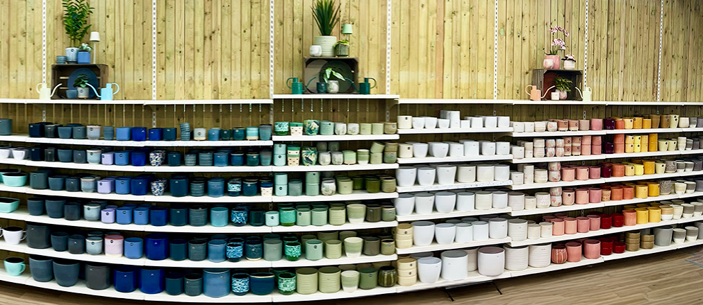 Plant Pots Wall