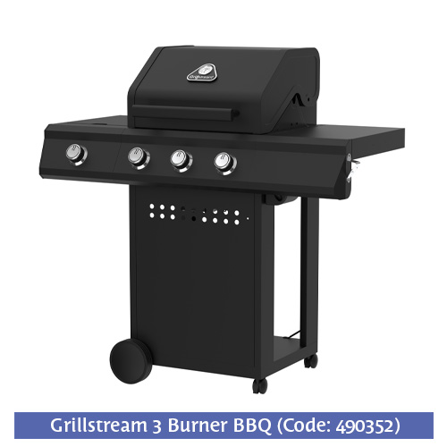 GS 3 Burner BBQ