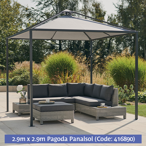 K 2.9m Square Pagoda Panalsol